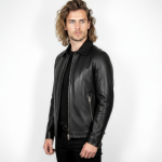 Men's Real Leather Jacket - Image 17
