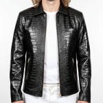 Men's Real Leather Jacket - Image 6
