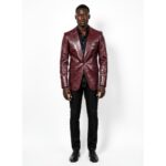 Real Leather Blazer for Men - Image 25