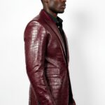 Real Leather Blazer for Men - Image 26