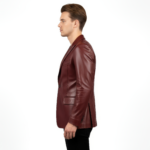 Real Leather Blazer for Men - Image 15