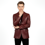 Real Leather Blazer for Men - Image 16