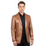 Real Leather Blazer for Men - Image 12