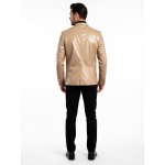 Men's Real Leather Blazer - Image 14