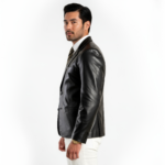 Men's Real Leather Blazer - Image 6