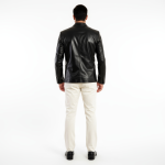 Men's Real Leather Blazer - Image 16
