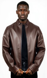 Real Leather Jacket for Men - Image 4