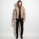 Men's Real Leather Bomber Jacket - Image 12