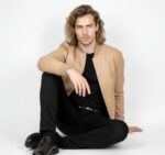 Real Leather Varsity Bomber Jacket for Men - Image 19