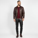 Men's Real Leather Jacket - Image 12