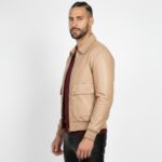 Men's Real Leather Jacket - Image 3
