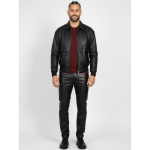 Men's Real Leather Jacket - Image 8