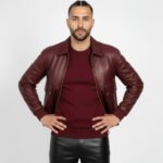 Men's Real Leather Jacket - Image 19