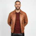 Men's Real Leather Jacket - Image 15