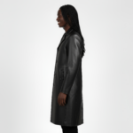 Men's Real Leather Trench Coat - Image 11