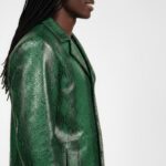 Men's Real Leather Trench Coat - Image 24