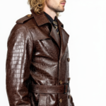 Real Leather Coat for Men - Image 31