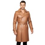 Men's Real Leather Coat - Image 7