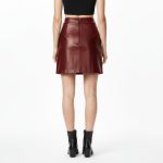 Women's Real Leather Skirt - Image 2