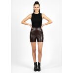 Women's Leather Shorts - Image 4