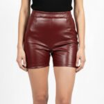 Women's Leather Shorts - Image 10