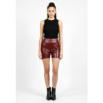 Women's Leather Shorts - Image 13