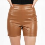 Women's Leather Shorts - Image 8