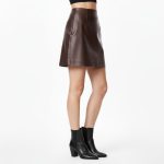 Women's Real Leather Skirt - Image 5