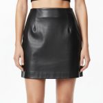 Women's Real Leather Skirt - Image 7