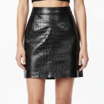 Women's Real Leather Skirt - Image 15