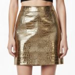 Women's Real Leather Skirt - Image 25