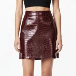 Women's Real Leather Skirt - Image 22