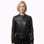 Black Leather Bomber-img