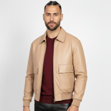 Men's Real Leather Jacket